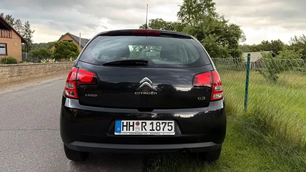 Gebraucht Citroën C3 Tendance 73 PS (53 kW) 2010 Schwarz Kleinwagen