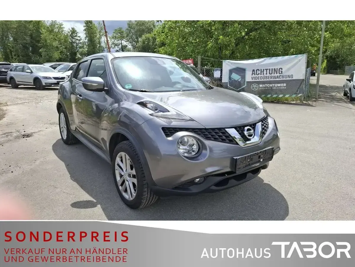 Gebraucht Nissan Juke Acenta 117 PS (86 kW) 2015 Grau SUV