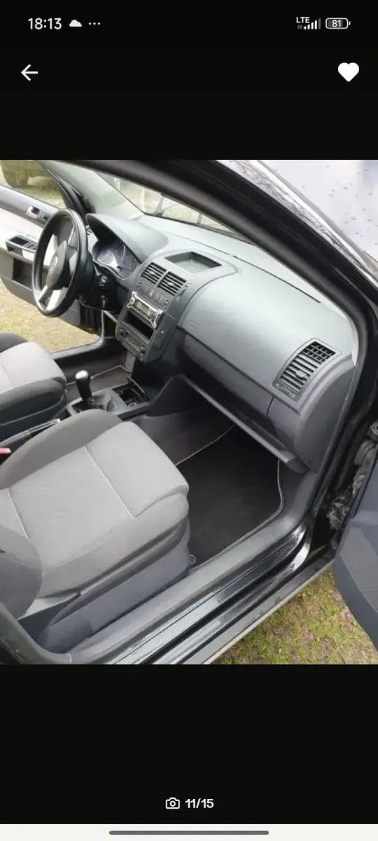 Używany VW Polo Cross 75 KM (55 kW) 2005 Czarny Hatchback