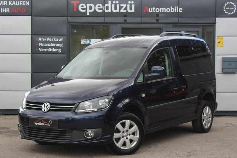 Blau Gebraucht 2012 VW Caddy Comfortline Van / Kleinbus | 10.999 € (Fairer Preis) - Bild 1/4
