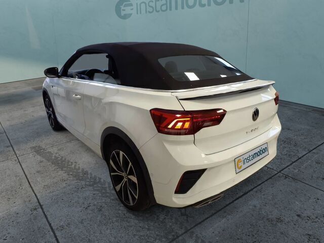 Gebraucht VW T-Roc Cabriolet R-line 150 PS (110 kW) 2024 Weiß Cabrio