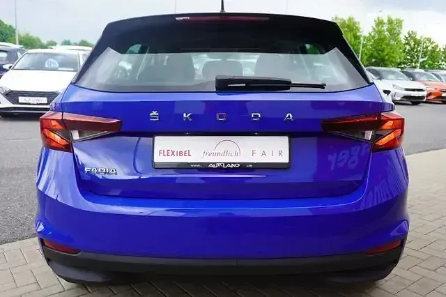 Gebraucht Skoda Fabia Ambition 65 PS (47 kW) 2023 Blau Kleinwagen