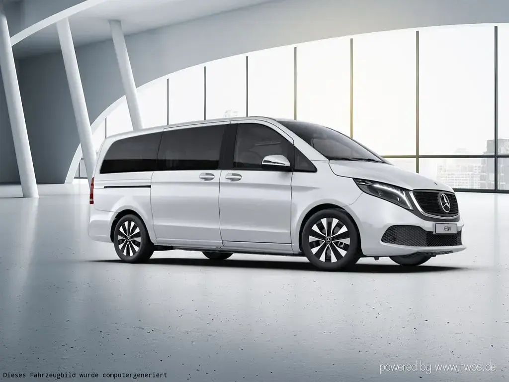 Gebraucht Mercedes EQV300 150 kW (204 PS) 2021 Bergkristallweiß metallic Van / Kleinbus