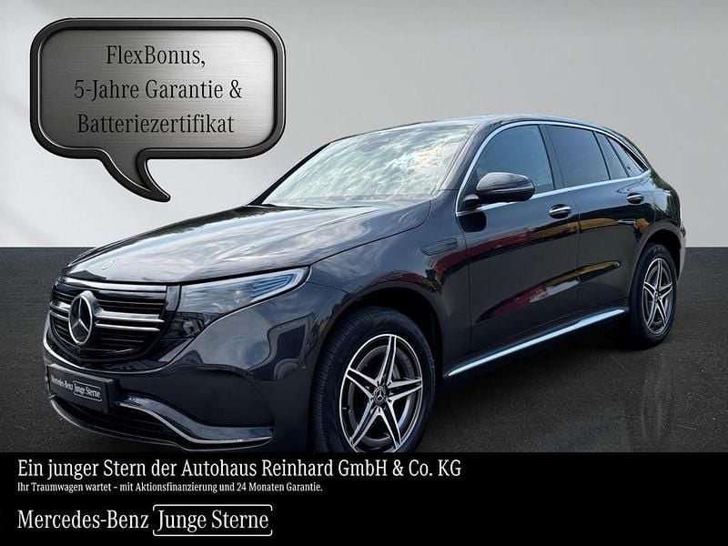 Grau Gebraucht 2022 Mercedes EQC400 AMG SUV | 44.650 € (Fairer Preis) - Bild 1/4