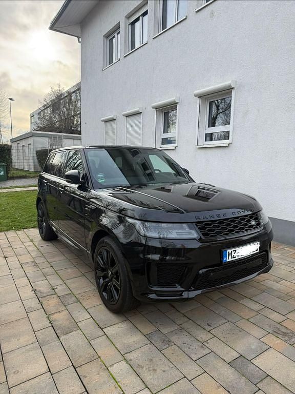 Schwarz Gebraucht 2019 Land Rover Range Rover Sport HSE SUV | 27.000 € (Superpreis) - Bild 1/4