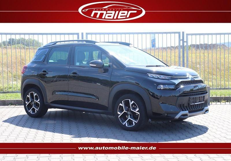 Schwarz Gebraucht 2023 Citroën C3 Aircross Shine SUV | 16.300 € (Superpreis) - Bild 1/4