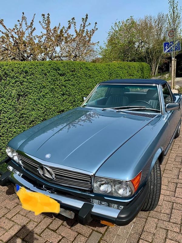 Gebraucht Mercedes 560 1988 Blau Cabrio