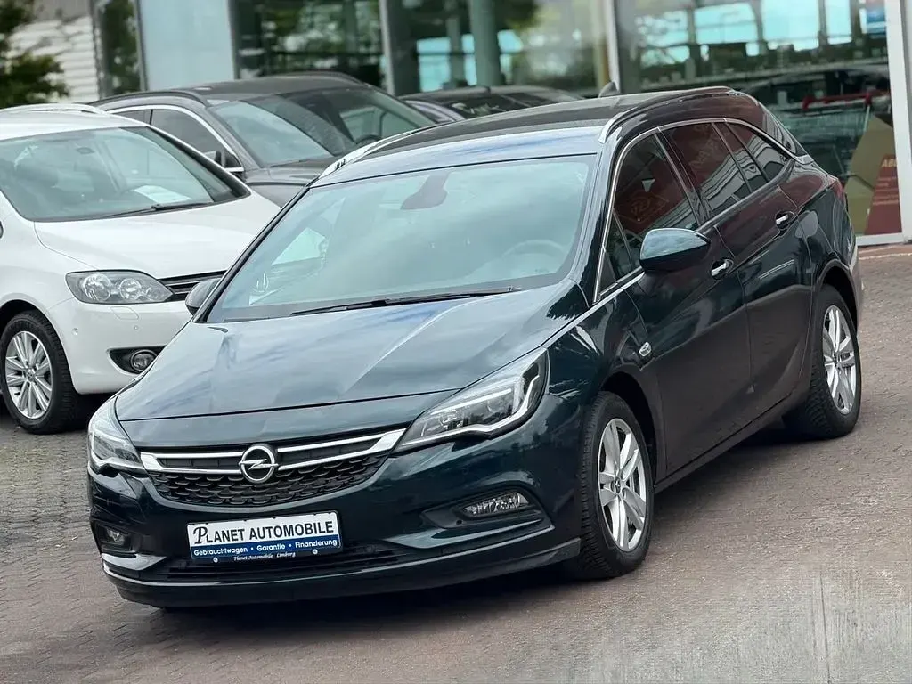 Gebraucht Opel Astra Dynamic 136 PS (100 kW) 2016 Grün Kombi
