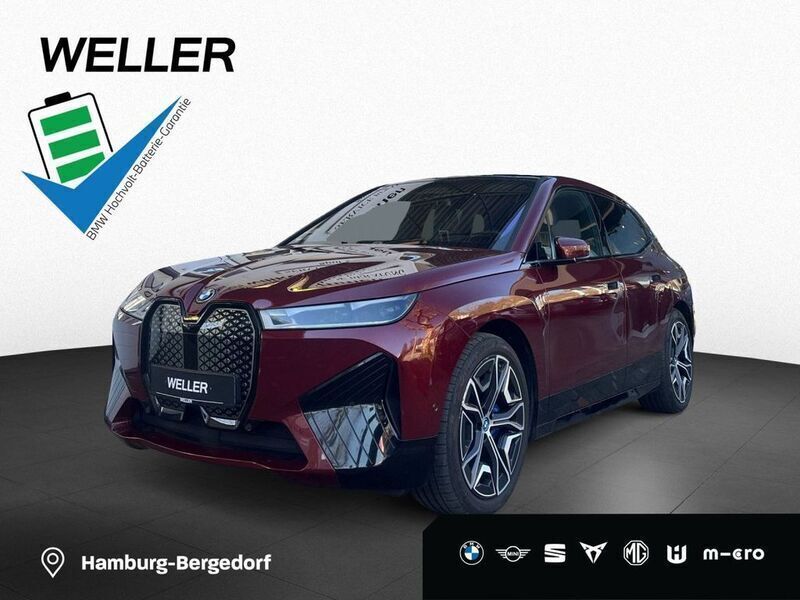Aventurinrot (rot) Gebraucht 2021 BMW iX Comfort Edition SUV | 38.900 € - Bild 1/3