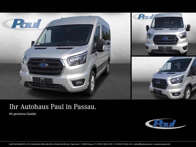 Silber polarsilber metallic Gebraucht 2020 Ford Transit Trend Kombi | 36.900 € - Bild 1/4