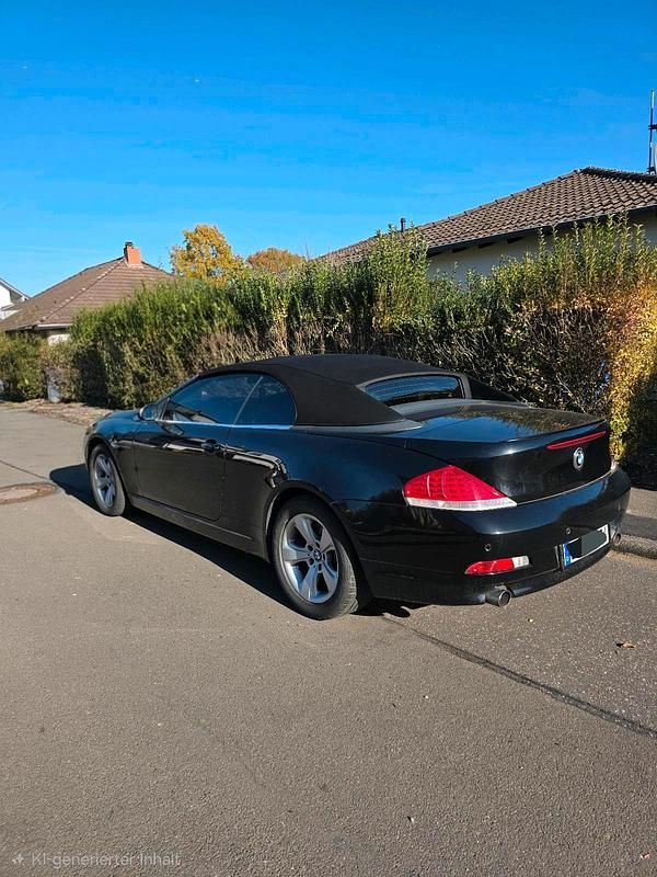 Schwarz Gebraucht 2005 BMW 645 Cabriolet Cabrio | 14.800 € (Etwas zu teuer) - Bild 1/2