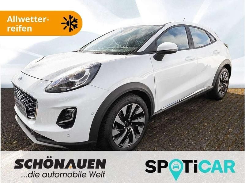 Weiss Gebraucht 2023 Ford Puma Titanium SUV | 17.750 € (Superpreis) - Bild 1/4