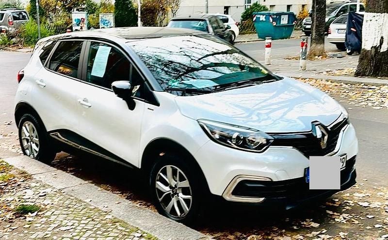 Weiß Gebraucht 2018 Renault Captur LIMITED SUV | 8.290 € (Superpreis) - Bild 1/4