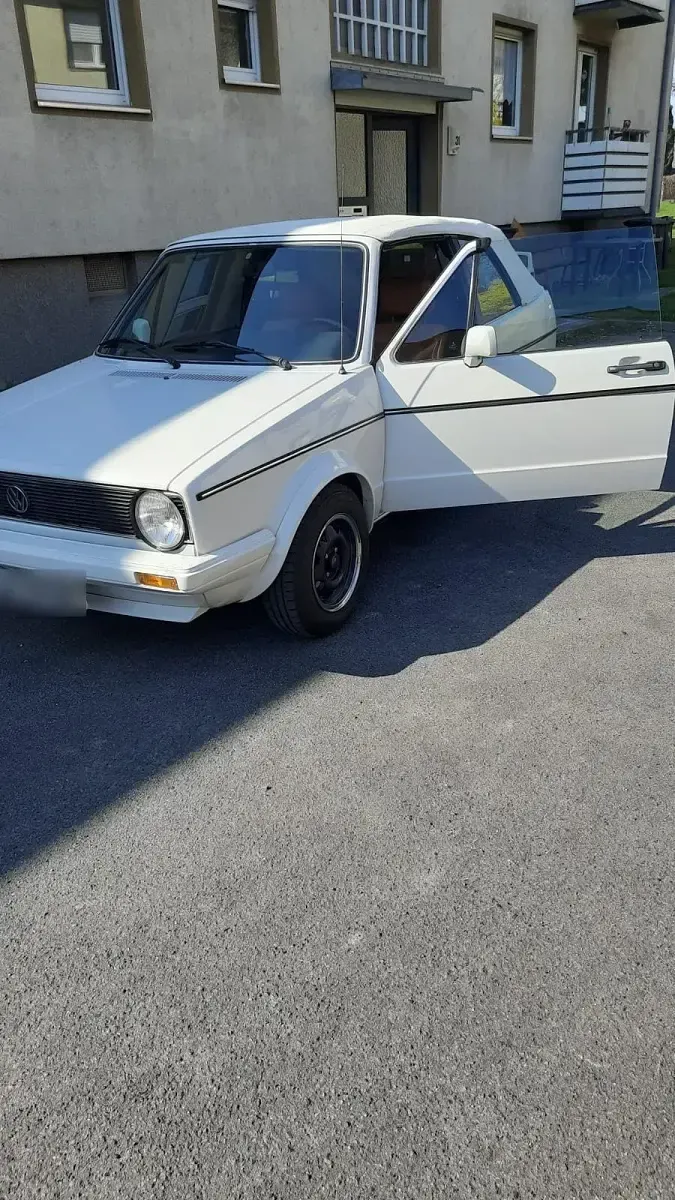 Gebraucht VW Golf Cabriolet 70 PS (51 kW) 1983 Weiß Cabrio