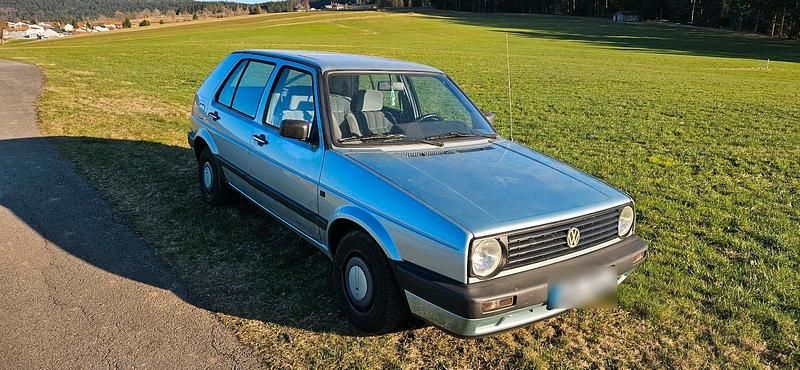 Gebraucht VW Golf II 69 PS (50 kW) 1989 Blau Kleinwagen