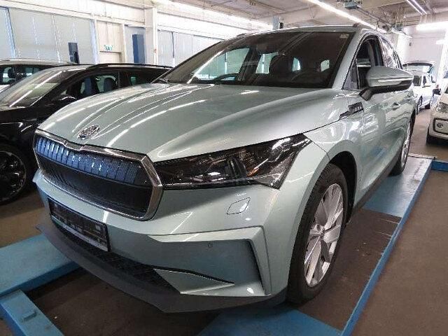 Arctic silber metallic (metallic) Gebraucht 2021 Skoda Enyaq iV SUV | 25.980 € (Superpreis) - Bild 1/4