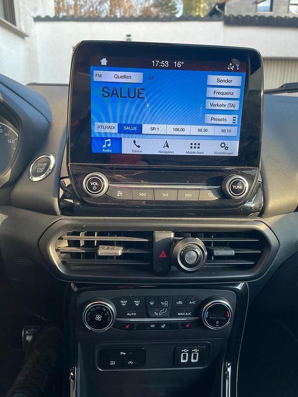 Gebraucht Ford Ecosport ST-Line 125 PS (91 kW) 2018 Weiß SUV