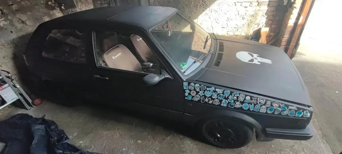 Gebraucht VW Golf II 70 PS (51 kW) 1991 Schwarz Kleinwagen