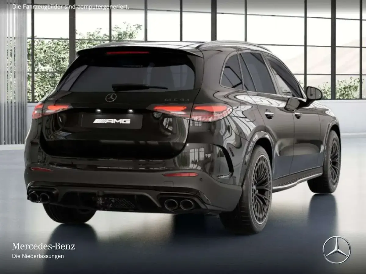 Gebraucht Mercedes GLC43 AMG Night 421 PS (309 kW) 2026 Schwarz SUV