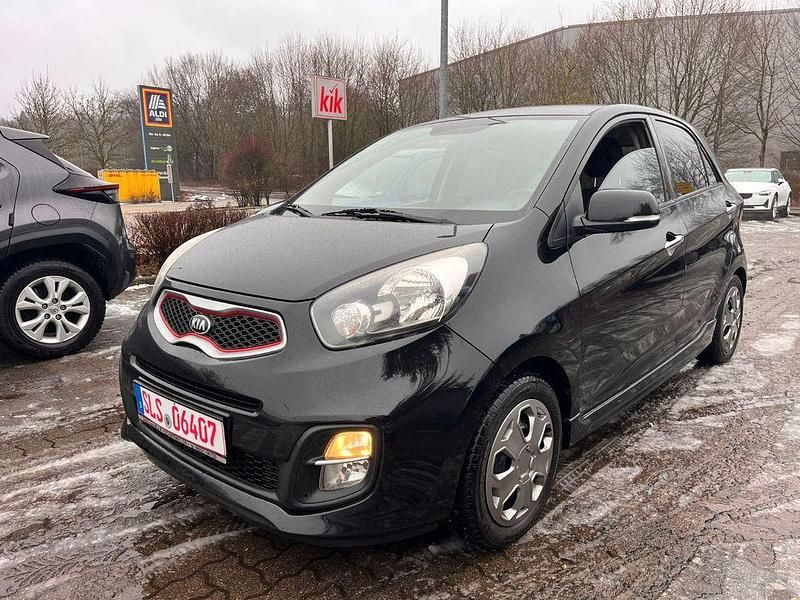 Gebraucht Kia Picanto Spirit 86 PS (63 kW) 2014 Schwarz Kleinwagen