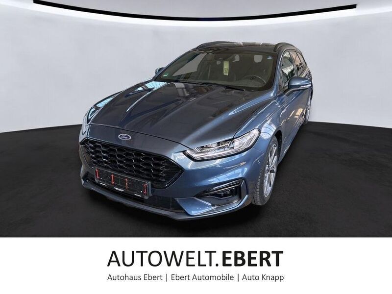 Blaubsilber Gebraucht 2022 Ford Mondeo ST-Line Limousine | 27.690 € - Bild 1/4