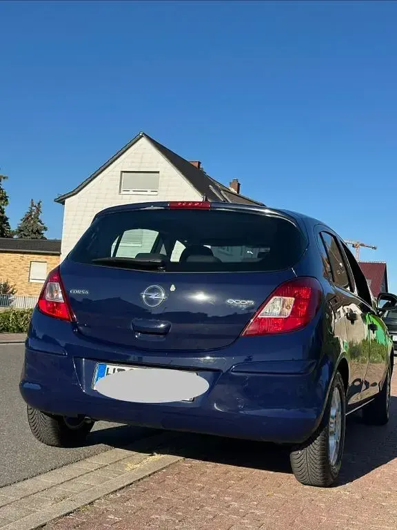 Gebraucht Opel Corsa 60 PS (44 kW) 2009 Blau Kleinwagen