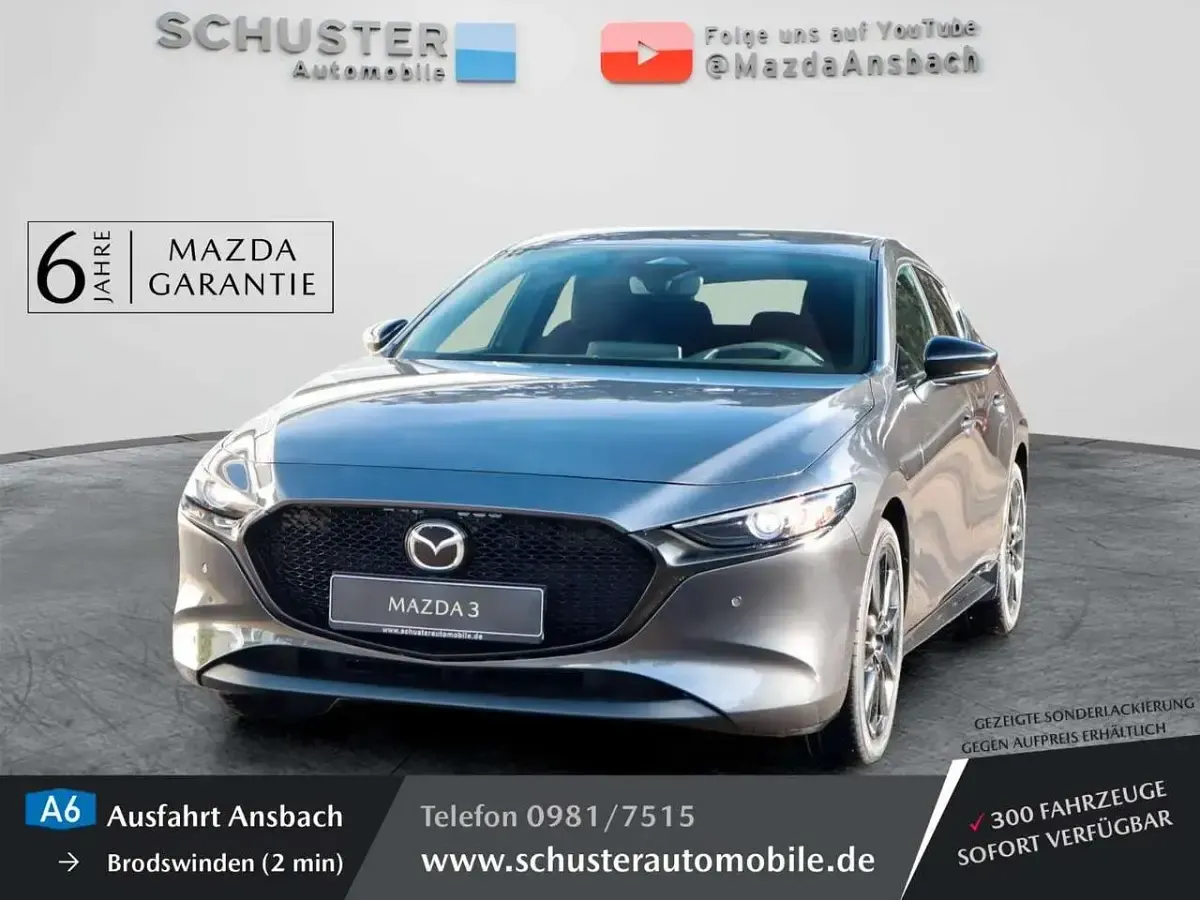 Neu Mazda 3 Homura-Line 186 PS (136 kW) 2026 Frei wählbar Limousine