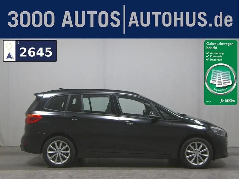 Schwarz Gebraucht 2019 BMW 220 Gran Tourer Advantage Van / Kleinbus | 15.380 € (Fairer Preis) - Bild 1/4