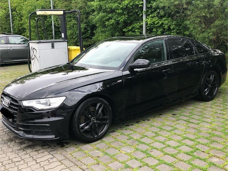 Schwarz Gebraucht 2013 Audi A6 S-Line Limousine | 17.100 € (Etwas zu teuer) - Bild 1/4