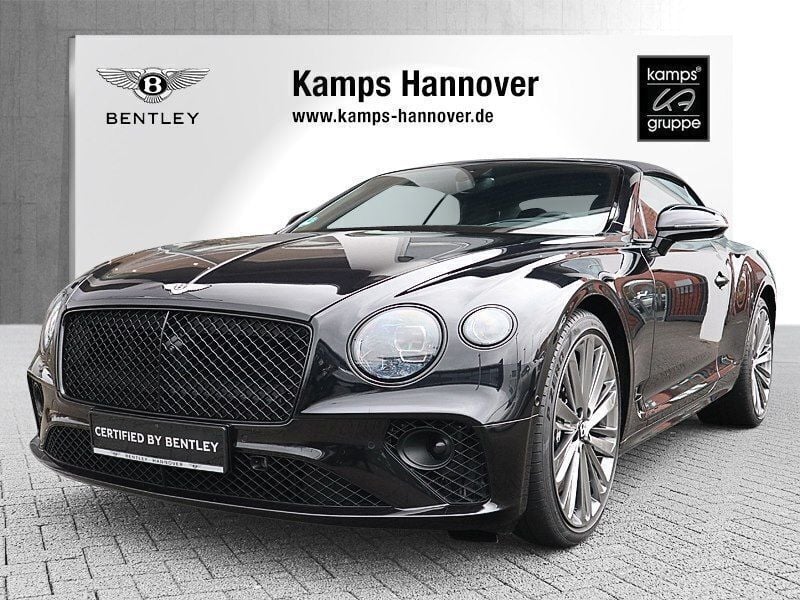 Schwarz Gebraucht 2022 Bentley Continental GT Convertible Cabrio | 229.000 € (Fairer Preis) - Bild 1/4