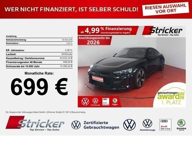 Gebraucht 2023 Audi RS e-tron GT Ambiente Limousine | 69.950 € (Superpreis) - Bild 1/4