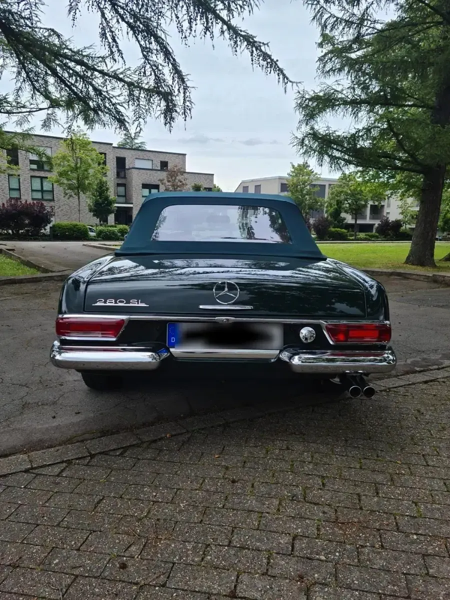 Gebraucht Mercedes SL280 170 PS (125 kW) 1968 Grün Cabrio