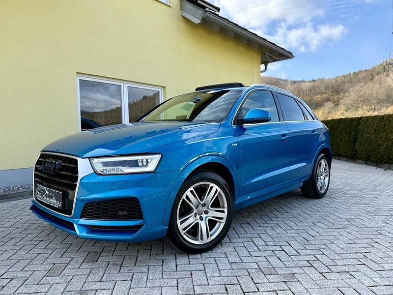 Gebraucht Audi Q3 S-Line 179 PS (131 kW) 2017 Blau SUV