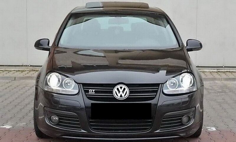 Schwarz Gebraucht 2007 VW Golf V Sportline Limousine | 1.400 € (Superpreis) - Bild 1/4