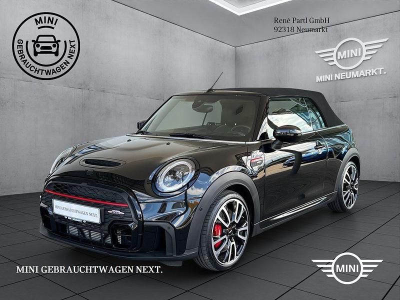 Midnight black metallic Gebraucht 2022 Mini John Cooper Works Cabriolet Cabrio | 36.900 € (Etwas zu teuer) - Bild 1/4