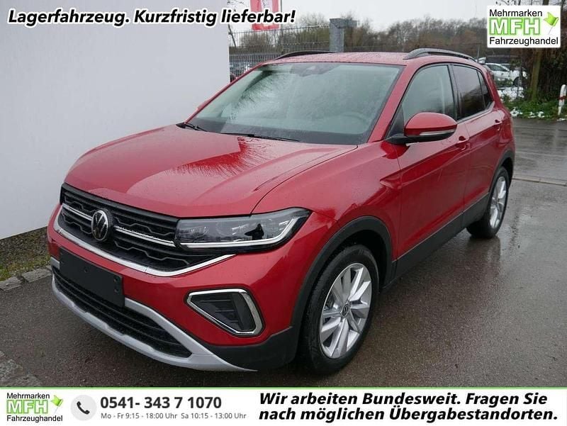 Kings red metallic Neu 2025 VW T-Cross Life SUV | 25.490 € (Superpreis) - Bild 1/4