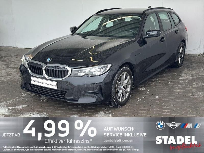 Gebraucht BMW 330e Advantage 292 PS (214 kW) 2021 Schwarz Kombi