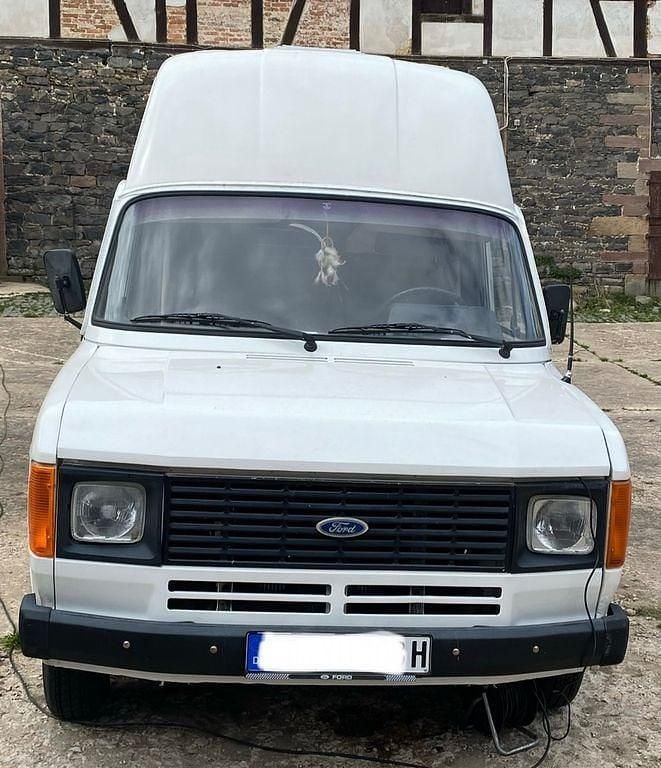 Gebraucht Ford Transit 77 PS (56 kW) 1980 Weiß Van / Kleinbus