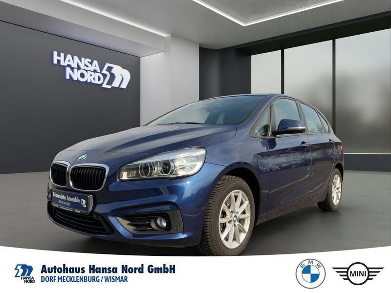 Blau Gebraucht 2015 BMW 218 Active Tourer Van / Kleinbus | 8.111 € (Superpreis) - Bild 1/4