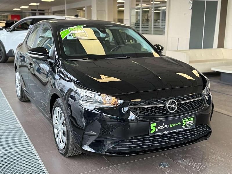 Gebraucht Opel Corsa Edition 101 PS (74 kW) 2021 Diamant schwarz/karbon schwarz Kleinwagen