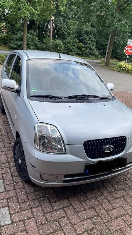 Grau Gebraucht 2008 Kia Picanto 2 Kleinwagen | 1.500 € - Bild 1/4