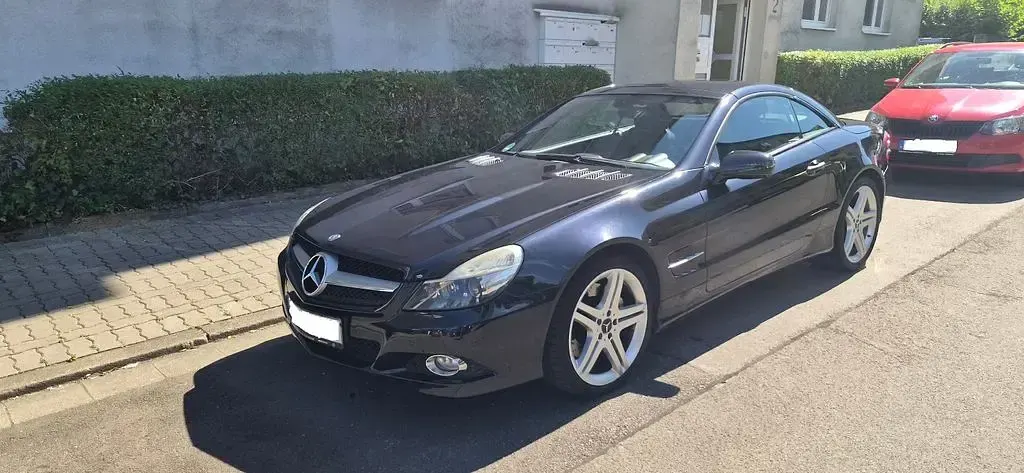 Gebraucht Mercedes SL500 387 PS (284 kW) 2009 Schwarz Cabrio