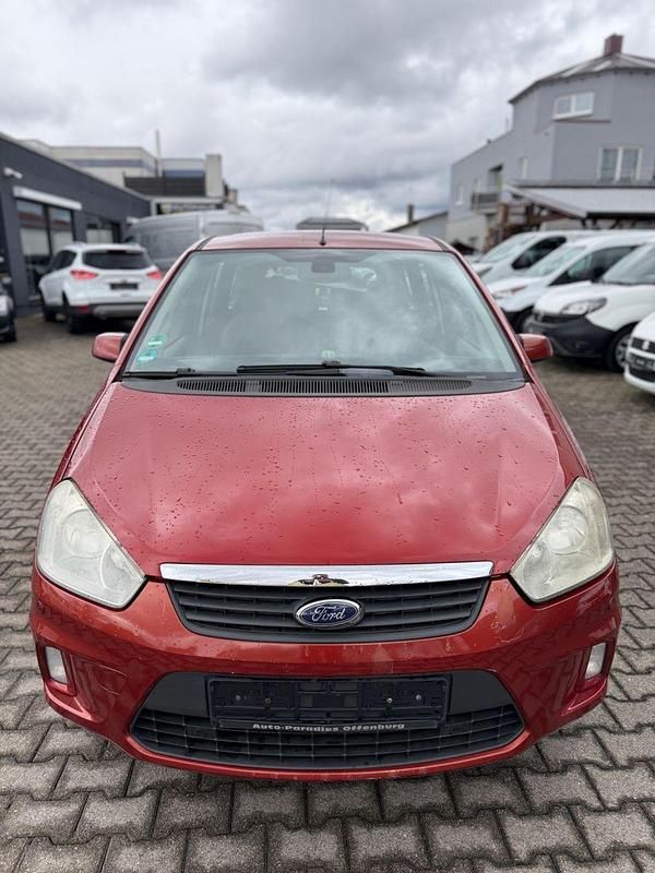 Gebraucht Ford C-MAX Style 101 PS (74 kW) 2008 Rot Van / Kleinbus