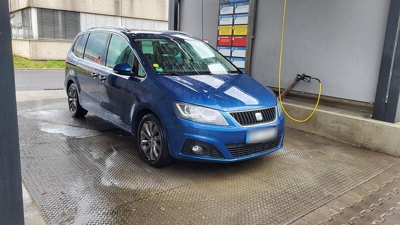 Gebraucht Seat Alhambra 140 PS (102 kW) 2015 Blau Van / Kleinbus
