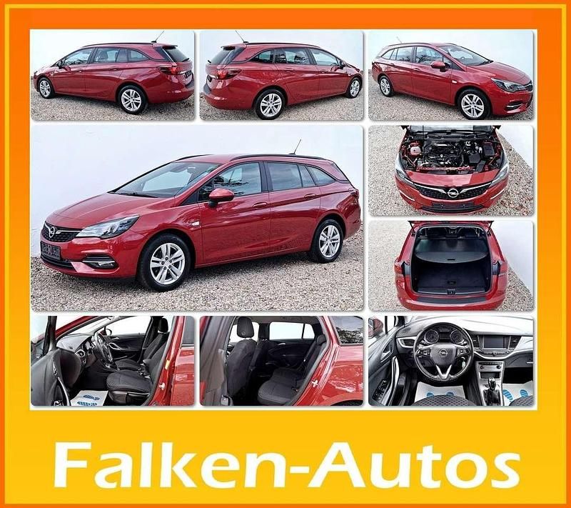 Rot Gebraucht 2021 Opel Astra Kombi | 11.484 € (Guter Preis) - Bild 1/4