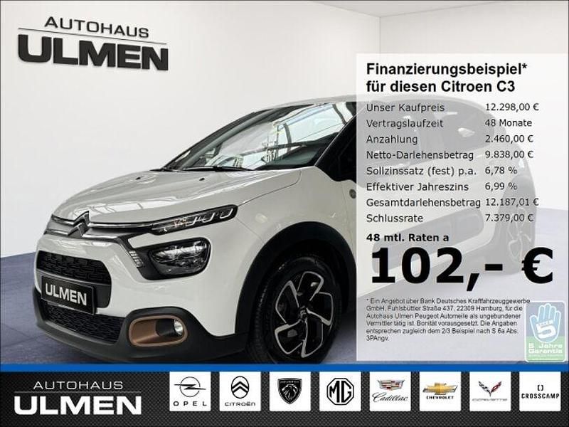 Weiss Gebraucht 2023 Citroën C3 PureTech Kleinwagen | 12.298 € (Fairer Preis) - Bild 1/4