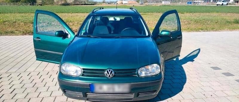 Grün Gebraucht 2000 VW Golf IV Basis Kombi | 1.499 € (Guter Preis) - Bild 1/4