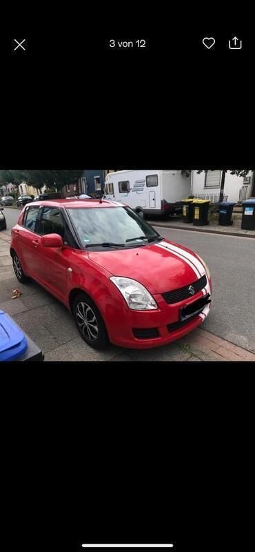 Rot Gebraucht 2008 Suzuki Swift Kleinwagen | 1.500 € (Guter Preis) - Bild 1/4