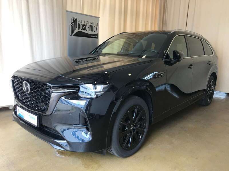 Jet black Neu 2025 Mazda CX-80 Homura-Line SUV | 59.900 € (Fairer Preis) - Bild 1/4