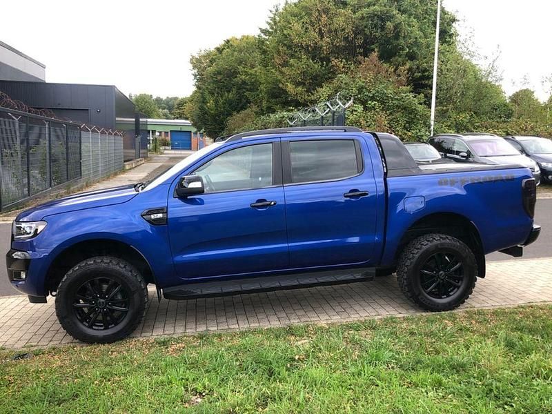 Blau Gebraucht 2019 Ford Ranger Wildtrack Abholung | 23.900 € (Teuer) - Bild 1/4